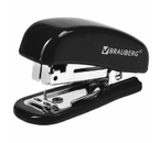 Степлер-мини Brauberg Classic, скобы №10, 12 л., 60 мм, черный