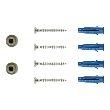 Доска магнитно-маркерная OfficeSpace, 45*60 см, с полкой