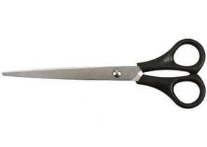 Ножницы канцелярские OfficeSpace, 180 мм, ручки черные Ножницы канцелярские OfficeSpace, 180 мм, ручки черные