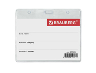 Бейдж пластиковый без крепления Brauberg Pocket Бейдж пластиковый без крепления Brauberg Pocket