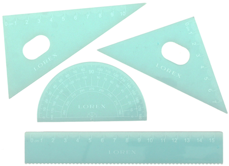 Набор геометрический Lorex Set Cotton Cloud, 4 предмета, ассорти Набор геометрический Lorex Set Cotton Cloud, 4 предмета, ассорти