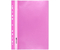 Папка-скоросшиватель пластиковая А4 Economix, толщина пластика 0,16 мм, розовая