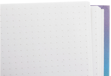 Книжка записная «Полиграф Принт А5», 145*205 мм, 80 л., точки, «Нежный градиент»