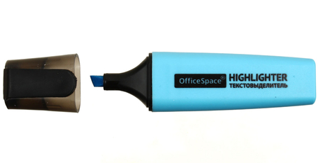 Маркер-текстовыделитель OfficeSpace, голубой Маркер-текстовыделитель OfficeSpace, голубой