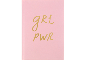 Блокнот Girl Power, 140×205 мм, 80 л., розовый