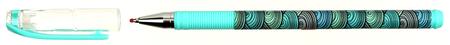 Ручка шариковая ErichKrause ColorTouch, Emerald Wave, стержень синий