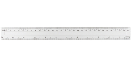 Линейка пластиковая, 30 см, прозрачная Линейка пластиковая, 30 см, прозрачная