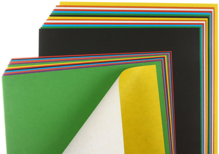 Набор картона и цветной бумаги А4 «Типография «Победа», 7 цветов*2, 14 л., мелованный