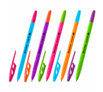 Ручка шариковая Brauberg Ultra Mix, корпус ассорти, стержень синий