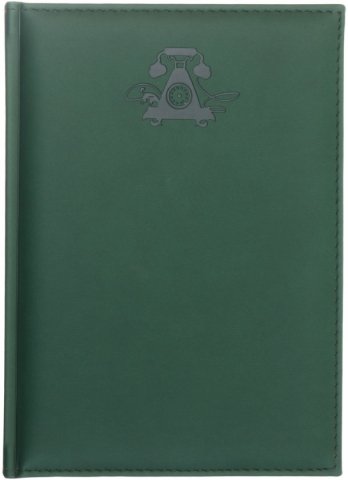 Книга телефонная «Виннер», 155*210 мм, 80 л., зеленая