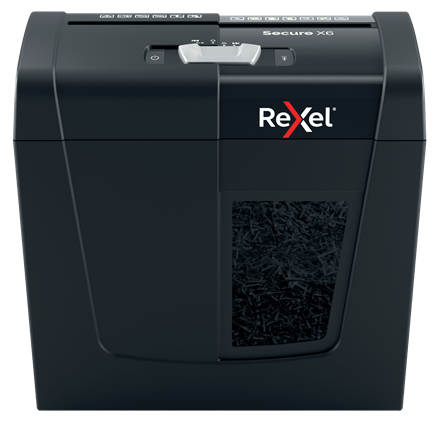 Шредер Rexel Secure X6, размер частиц 4*40 мм
