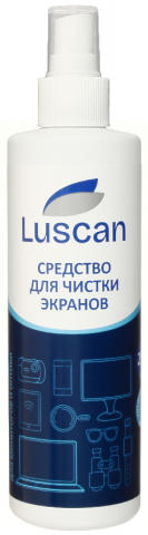 Спрей для чистки экранов и оптики Luscan, 250 мл