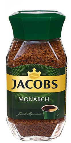 Кофе растворимый Jacobs Monarch, 95 г, в стеклянной банке