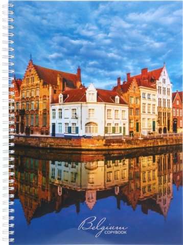 Тетрадь общая А4, 80 л. на гребне «Вокруг света. Волшебное путешествие» , 200*285 мм, клетка 