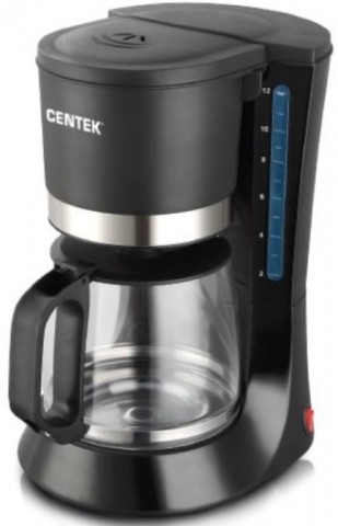 Кофеварка Centek CT-1141, черная Кофеварка Centek CT-1141, черная