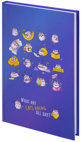 Книжка записная Brauberg А5, 135*205 мм, 80 л., клетка, «Радужные котики» Книжка записная Brauberg А5, 135*205 мм, 80 л., клетка, «Радужные котики»