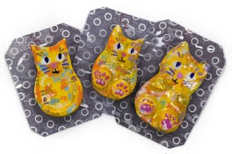 Брошь «Желтый котик» (Сильченко А.С.), 4,5*3 см, ассорти Брошь «Желтый котик» (Сильченко А.С.), 4,5*3 см, ассорти
