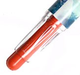 Мелки восковые с выдвижным грифелем, 12 цветов, 12 шт., высота 11 см, ассорти