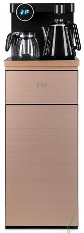 Кулер Ecotronic TB12-LNR «Тиабар» (с чайным столиком и нижней загрузкой), Gold