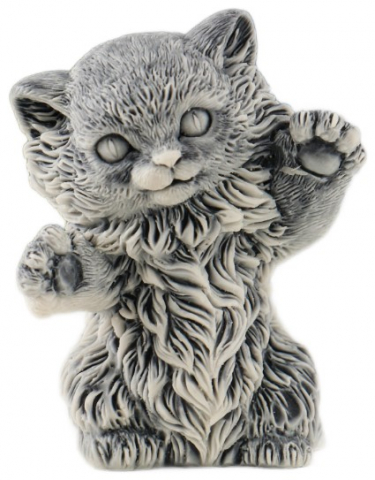 Сувенир из мраморной крошки Sima-Land, 8 см, «Котенок с растопыренными лапами»