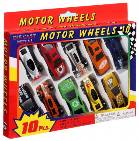 Набор металлических машин Sima-Land 10 шт., «Автомир» Набор металлических машин Sima-Land 10 шт., «Автомир»