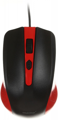 Мышь компьютерная Smartbuy One SBM-352, USB, проводная, черно-красная Мышь компьютерная Smartbuy One SBM-352, USB, проводная, черно-красная