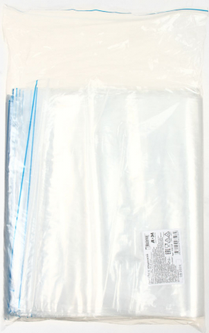 Пакет упаковочный с застежкой (ZipLock) Masterbag АДМ 200×300 мм, 100 шт., 28-35 мкм