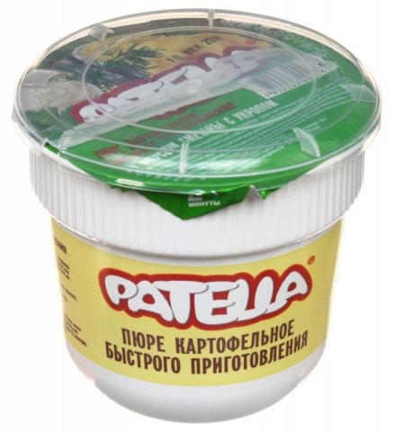 Пюре картофельное Patella, 40 г, со вкусом сметаны и укропа 