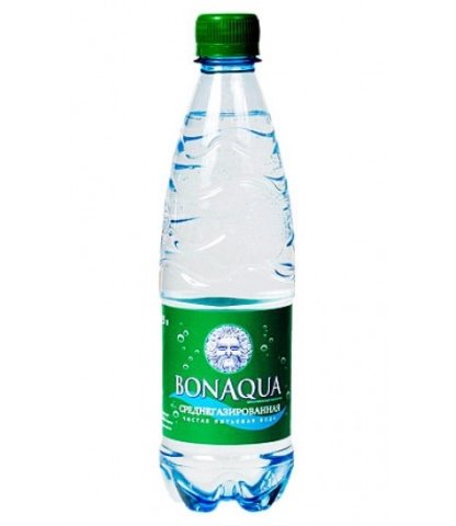 Вода питьевая Bonaqua, 0,5 л, среднегазированная
