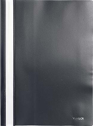 Папка-скоросшиватель пластиковая А4 Sponsor, толщина пластика 0,16 мм, черная