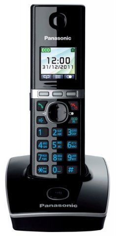 Телефон KX-TG8051RU Panasonic беспроводной, черный
