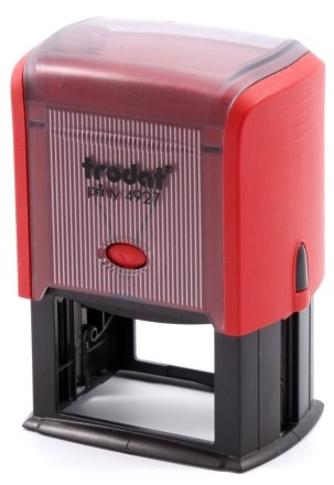 Автоматическая оснастка Trodat 4927, для клише штампа 60*40 мм, корпус красный Автоматическая оснастка Trodat 4927, для клише штампа 60*40 мм, корпус красный