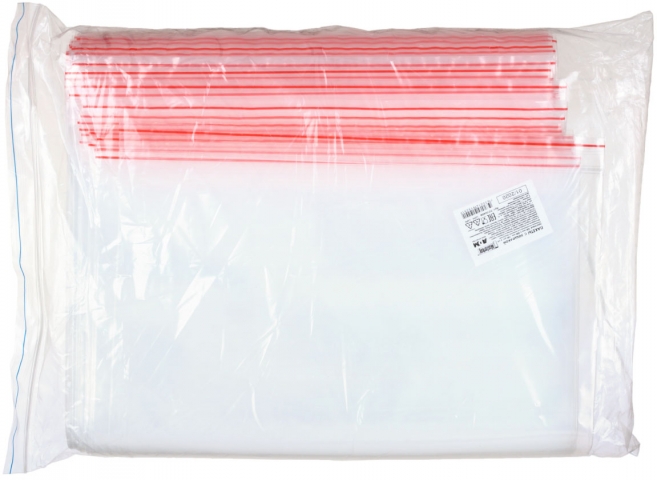 Пакет упаковочный с застежкой (ZipLock) Masterbag АДМ 300×400 мм, 100 шт., 80 мкм