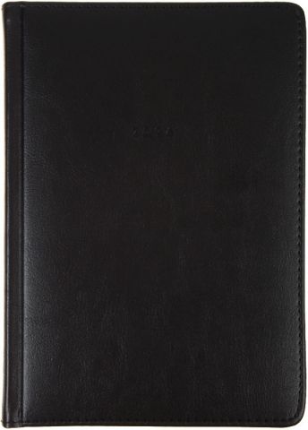 Ежедневник датированный на 2026 год BG Nebraska (А5), 145*210 мм, 176 л., черный Ежедневник датированный на 2026 год BG Nebraska (А5), 145*210 мм, 176 л., черный