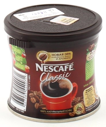 Кофе растворимый Nescafe Classic, 50 г, в жестяной банке