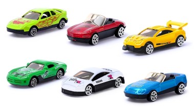 Игрушка «Машинка-сюрприз в яйце», 3*7,3 см, «СпортКар», ассорти (1:64)