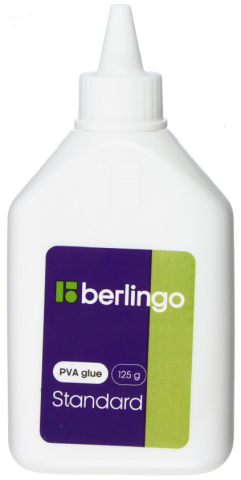 Клей ПВА Berlingo 125 г (125 мл)