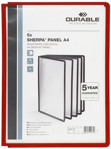 Демопанель Durable Sherpa, красная (цена за 1 шт.) Демопанель Durable Sherpa, красная (цена за 1 шт.)