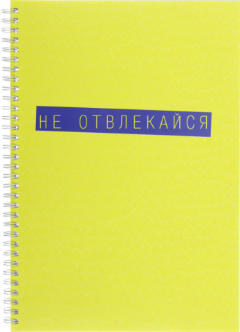 Тетрадь общая А4, 80 л. на гребне Do It, 200*290 мм, клетка, «Дизайн-2»