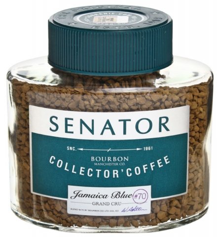 Кофе растворимый Senator , 90 г, Jamaica Blue