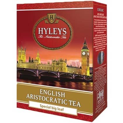 Чай Hyleys, 100 г, «Английский Аристократический», черный крупнолистовой чай Чай Hyleys, 100 г, «Английский Аристократический», черный крупнолистовой чай