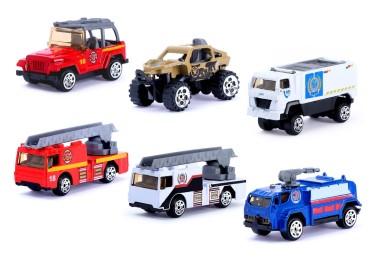 Игрушка «Машинка-сюрприз в яйце» 3×7,5 см, «Спецслужбы», ассорти (1:64)