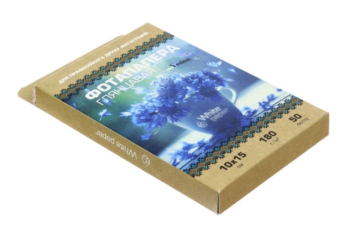 Бумага для струйной фотопечати глянцевая односторонняя White paper А6 (100×150 мм), 180 г/м², 50 л. Бумага для струйной фотопечати глянцевая односторонняя White paper А6 (100×150 мм), 180 г/м², 50 л.