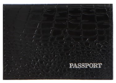 Обложка для паспорта Sima-Land 95×135 мм, черная