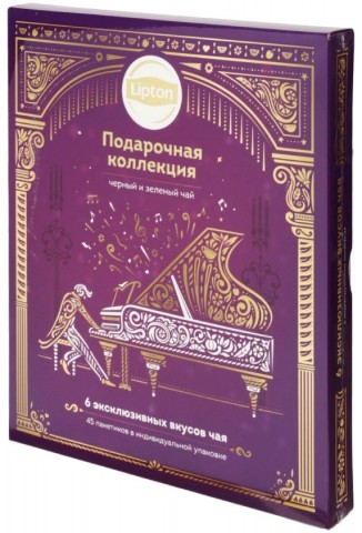 Набор Lipton Discovery Collection, 87 г, 6 видов чая 