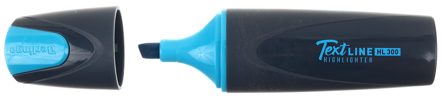 Маркер-текстовыделитель Berlingo Textline HL300 голубой