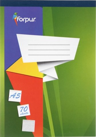 Блокнот на склейке Forpus, 160*200 мм, 70 л., клетка, ассорти (цена за 1 шт.) Блокнот на склейке Forpus, 160*200 мм, 70 л., клетка, ассорти (цена за 1 шт.)