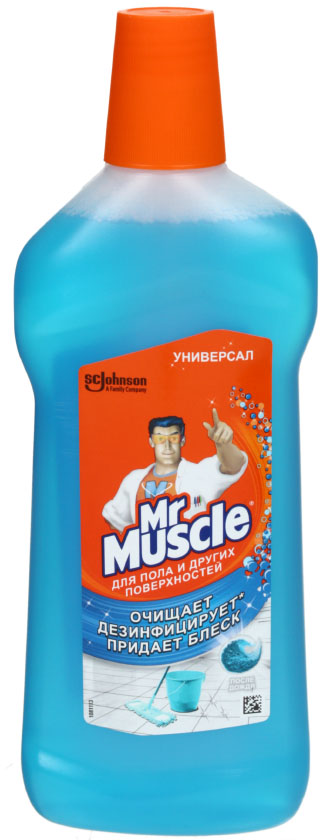 Средство для мытья пола Mr. Muscle , 500 мл, «Универсал. После дождя» Средство для мытья пола Mr. Muscle , 500 мл, «Универсал. После дождя»