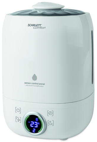 Увлажнитель воздуха Scarlett SC-AH986E07, белый с серым Увлажнитель воздуха Scarlett SC-AH986E07, белый с серым