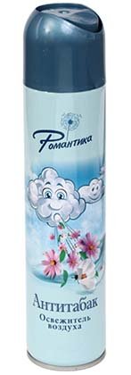 Освежитель воздуха «Романтика», 300 мл, «Антитабак» Освежитель воздуха «Романтика», 300 мл, «Антитабак»